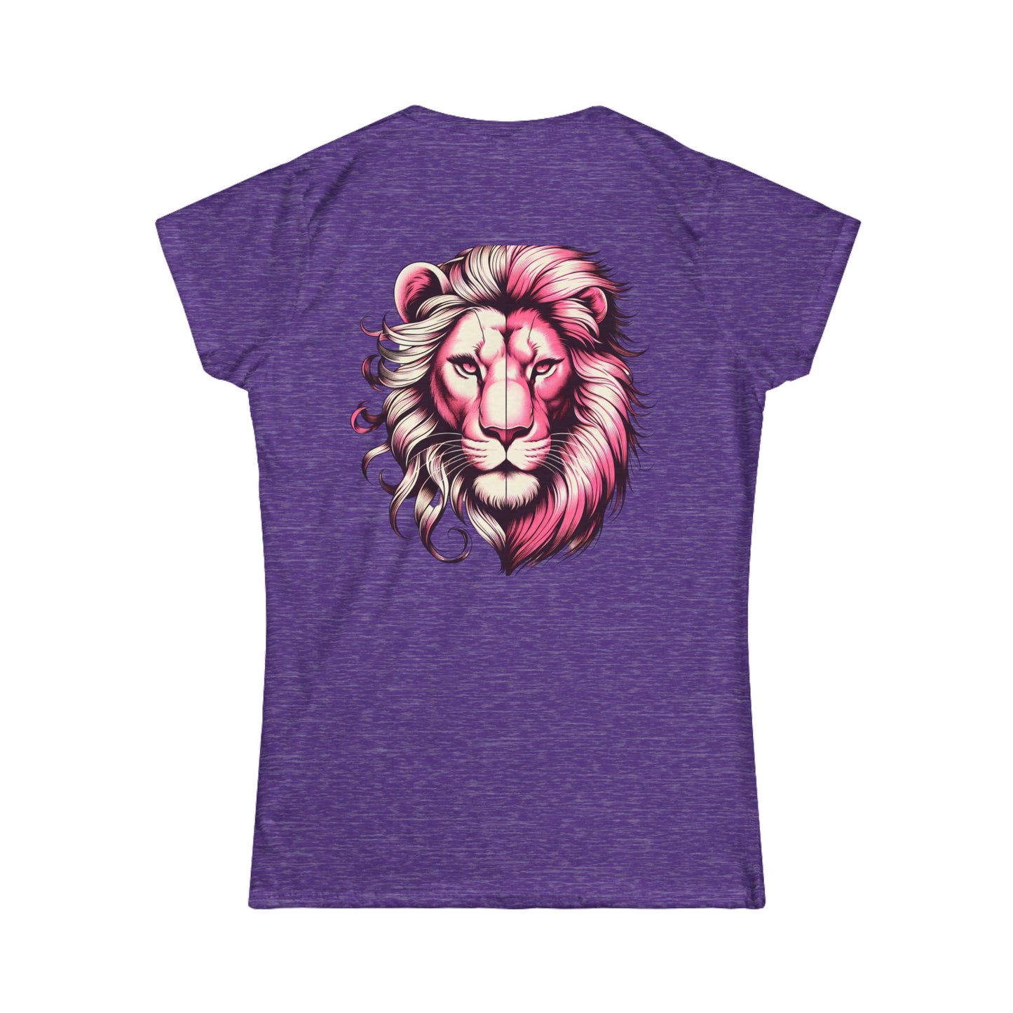 Esandor Lion Graphic Tee - Stylish Women's Softstyle T-Shirt