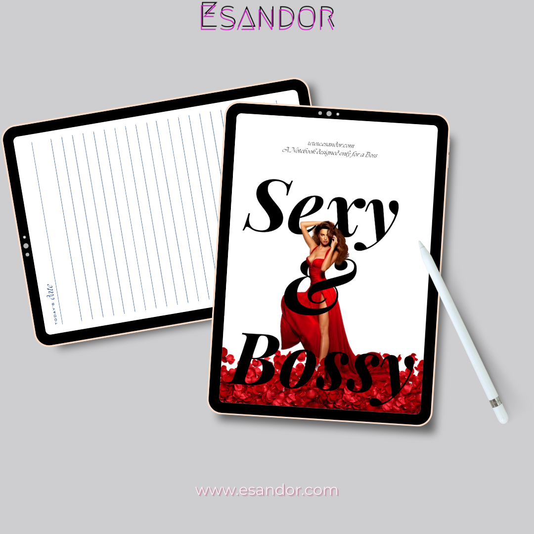 Sexy & Bossy Notebook: Boss Babe Boudoir