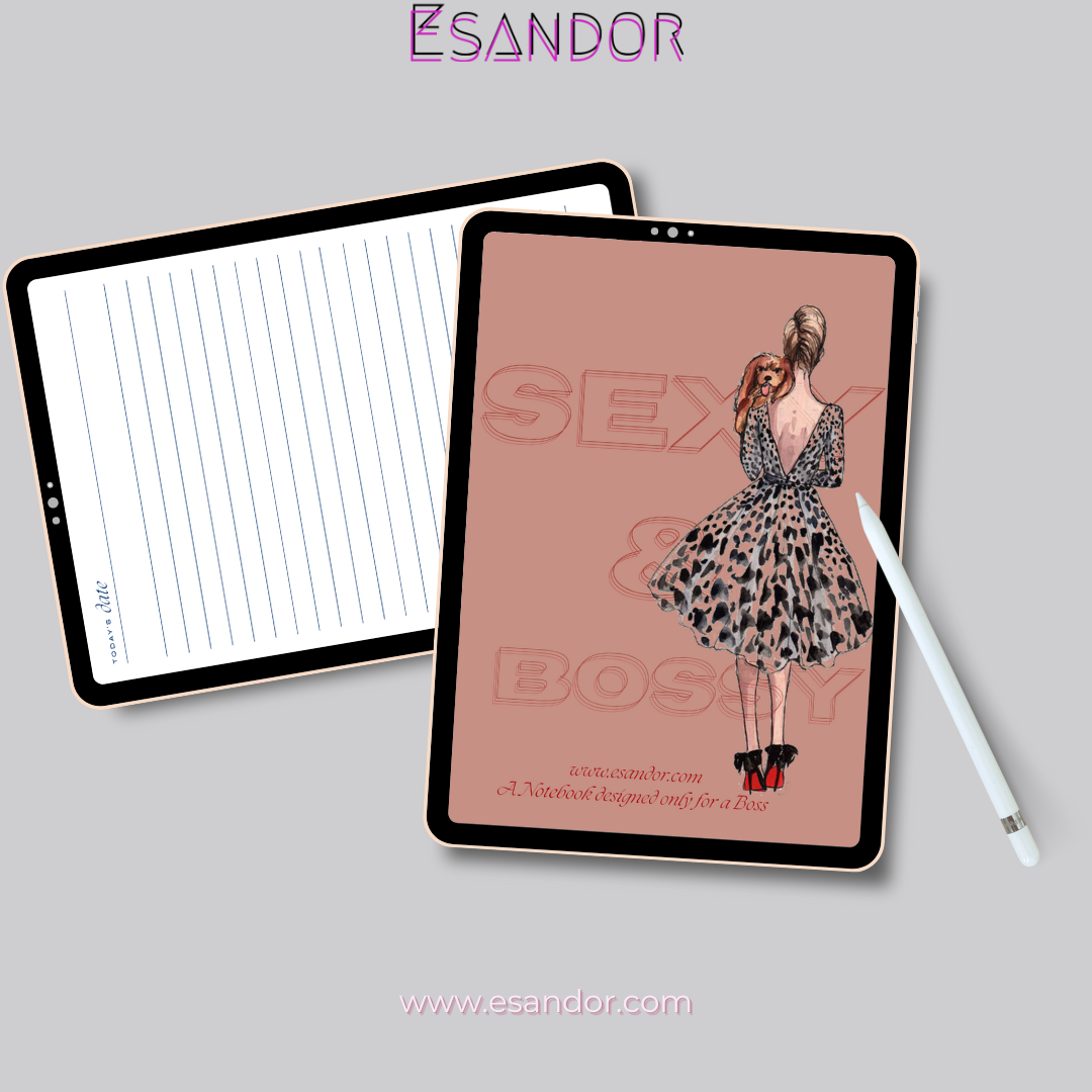 Sexy & Bossy Notebook: Boss Babe Boudoir