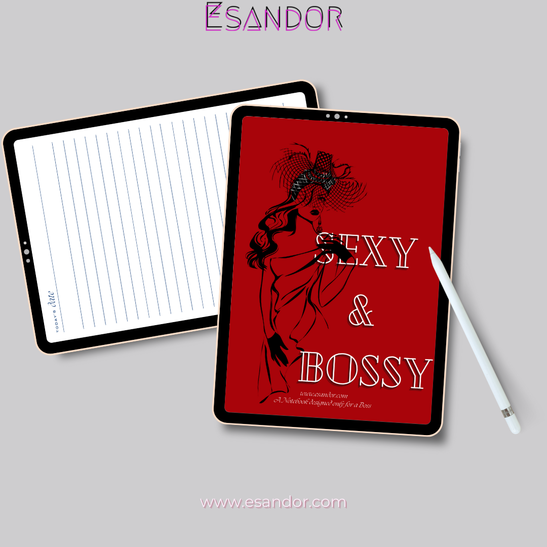 Sexy & Bossy Notebook: Boss Babe Boudoir