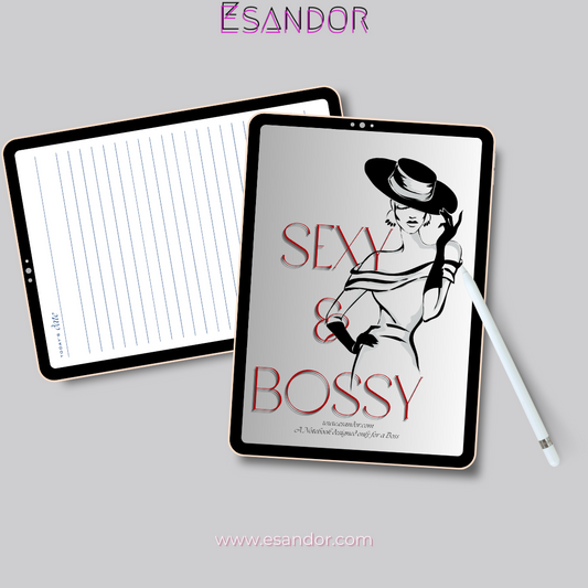 Sexy & Bossy Notebook: Boss Babe Boudoir