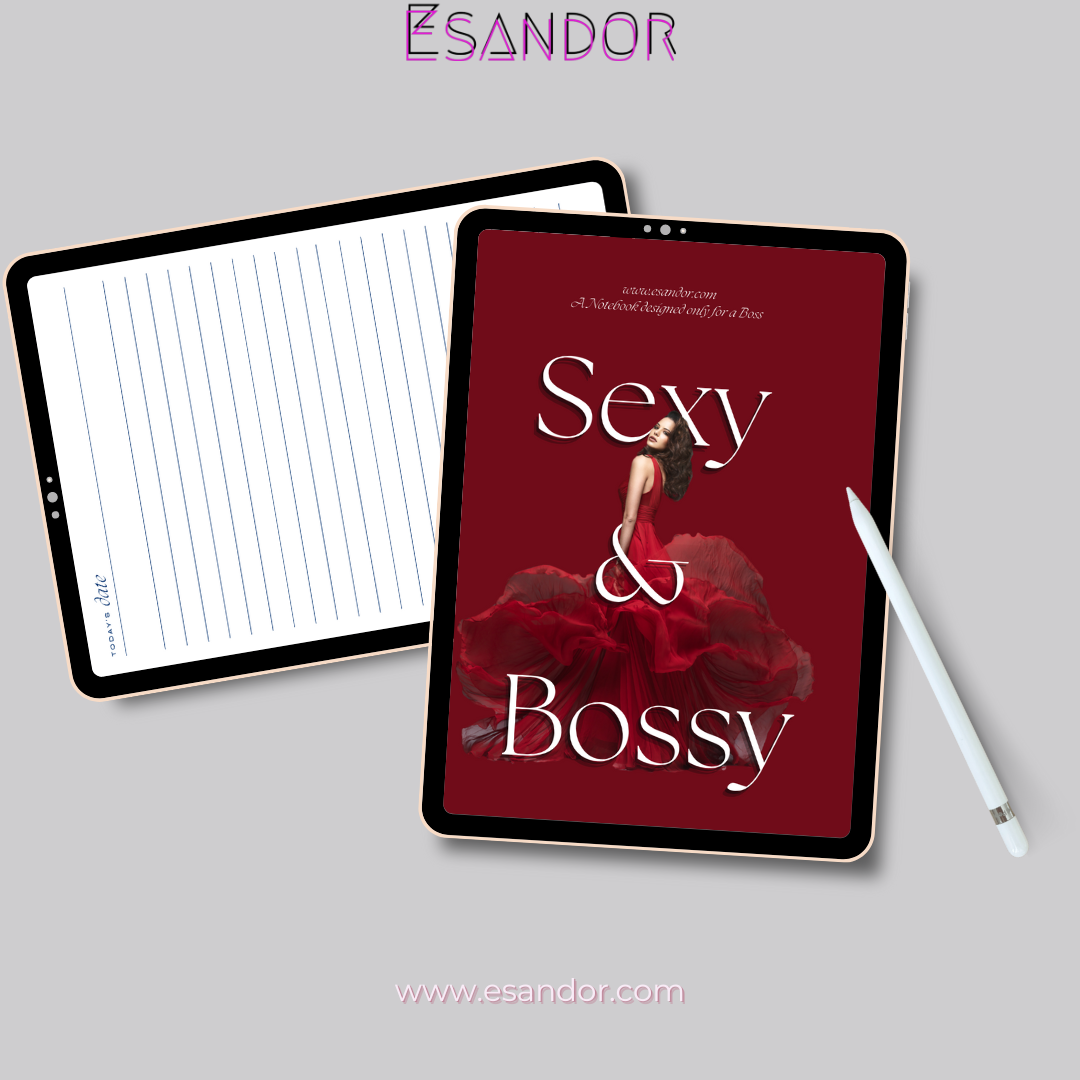 Sexy & Bossy Notebook: Boss Babe Boudoir