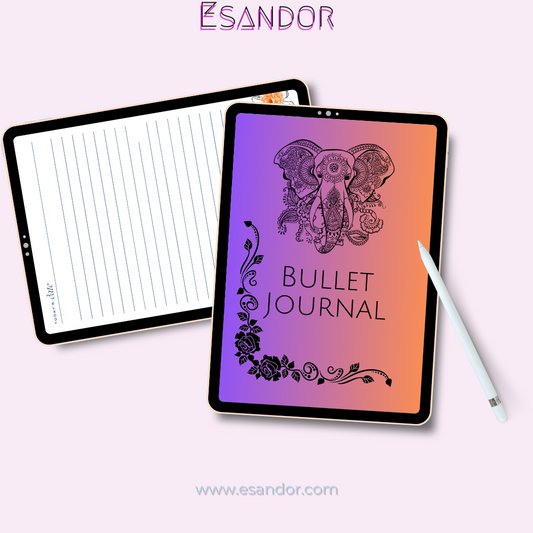 Effervescent Elegance Echo Journal