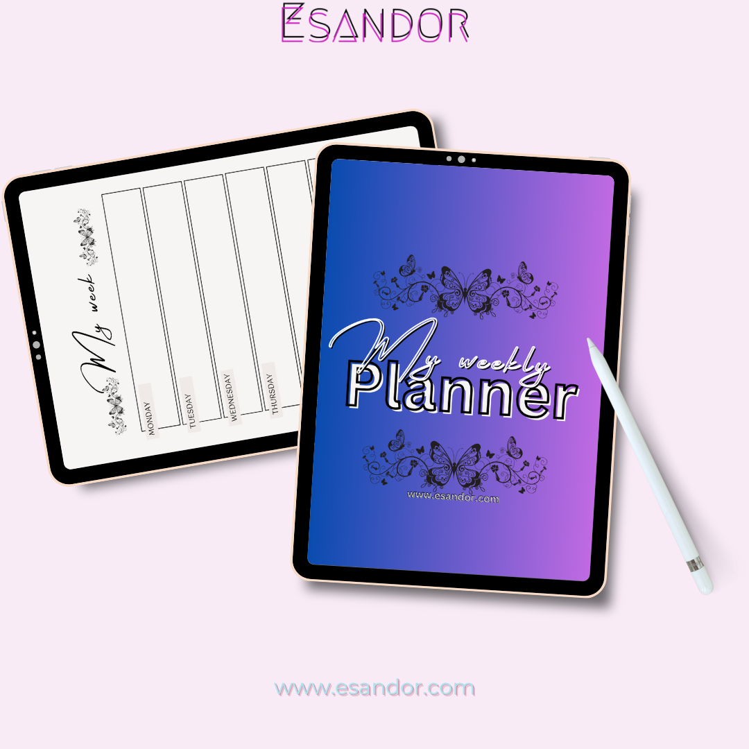 My Weekly Wisdom Planner