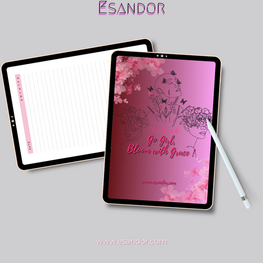 Embrace & Release Journal: Go Girl & Bloom with Grace!
