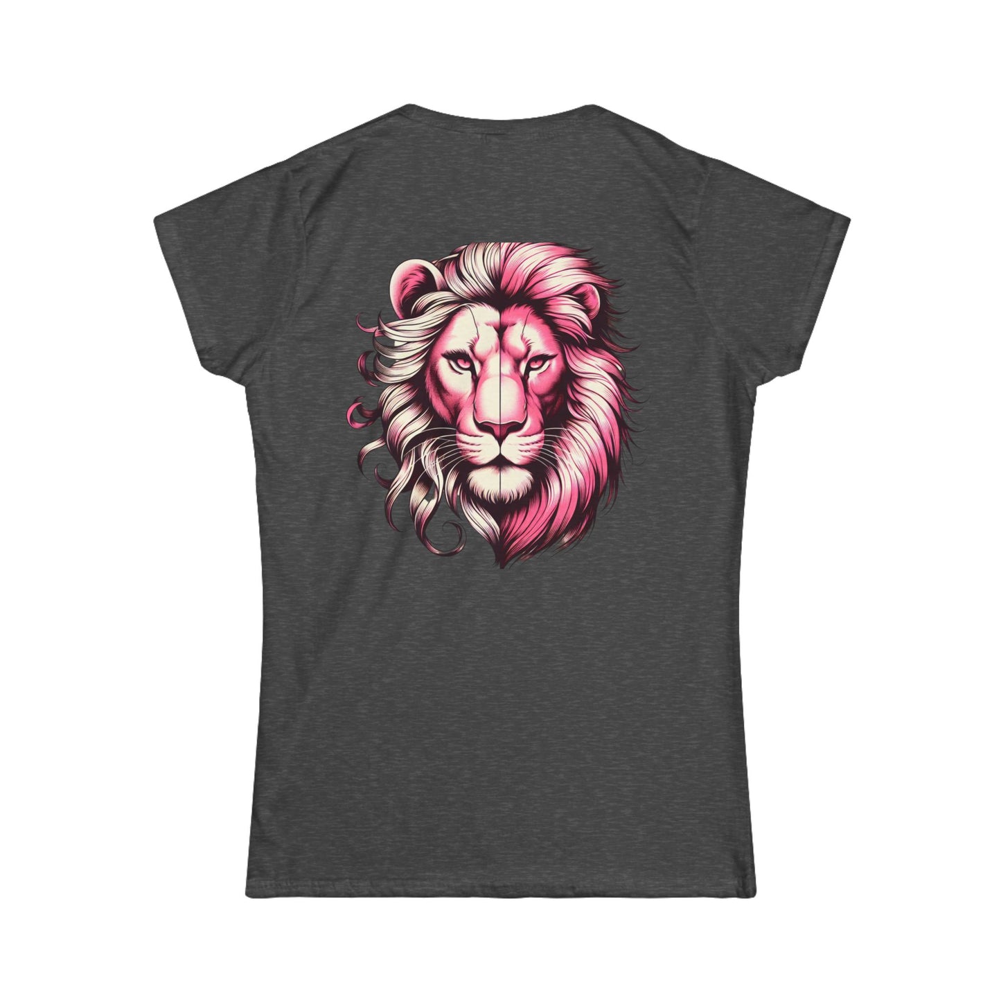 Esandor Lion Graphic Tee - Stylish Women's Softstyle T-Shirt