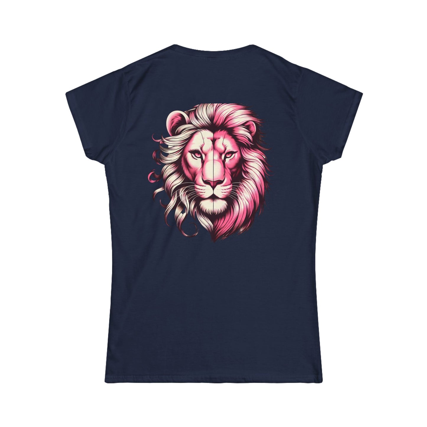 Esandor Lion Graphic Tee - Stylish Women's Softstyle T-Shirt