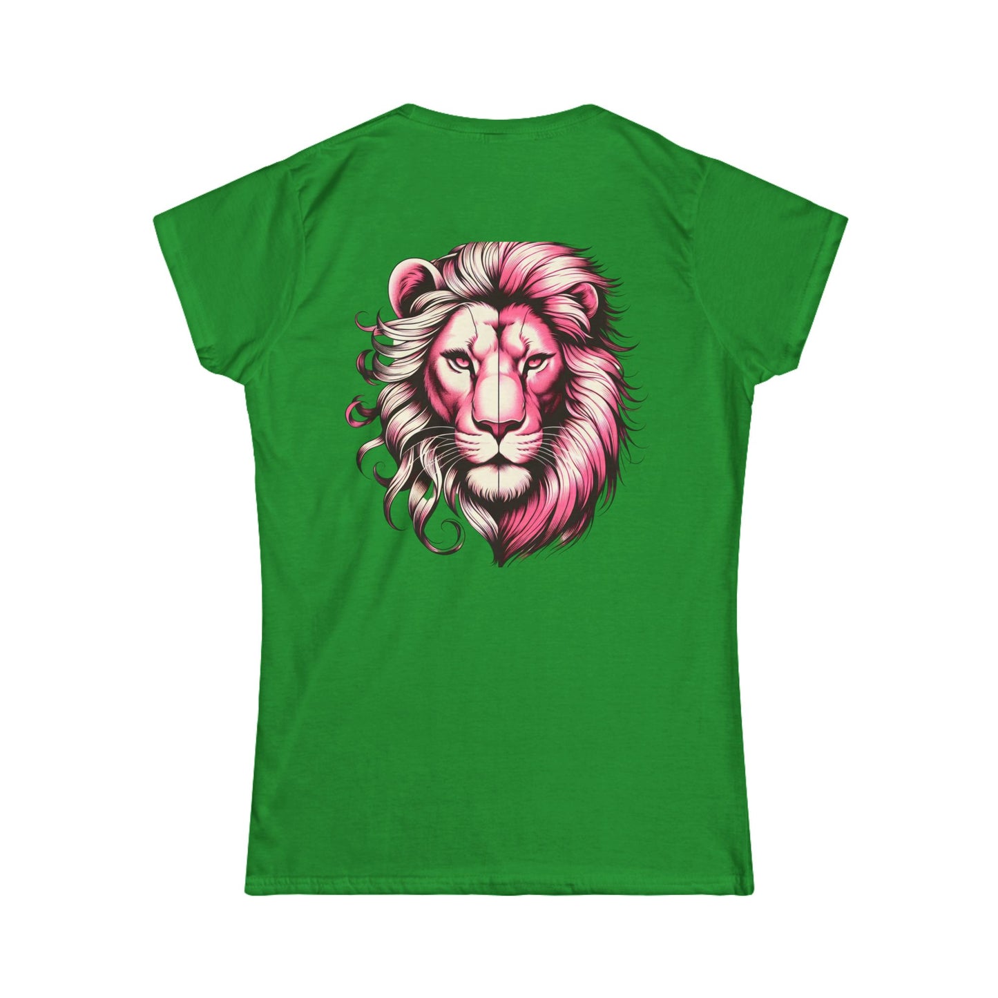 Esandor Lion Graphic Tee - Stylish Women's Softstyle T-Shirt