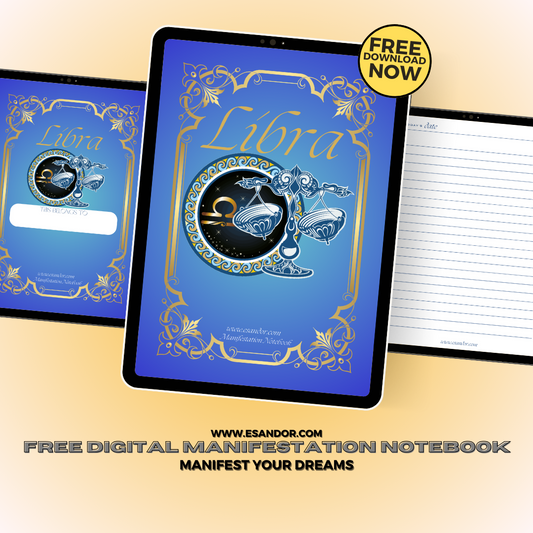 Libra Manifestation Notebook