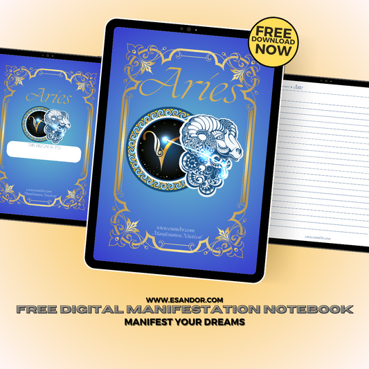 Aries Manifestation Notebook