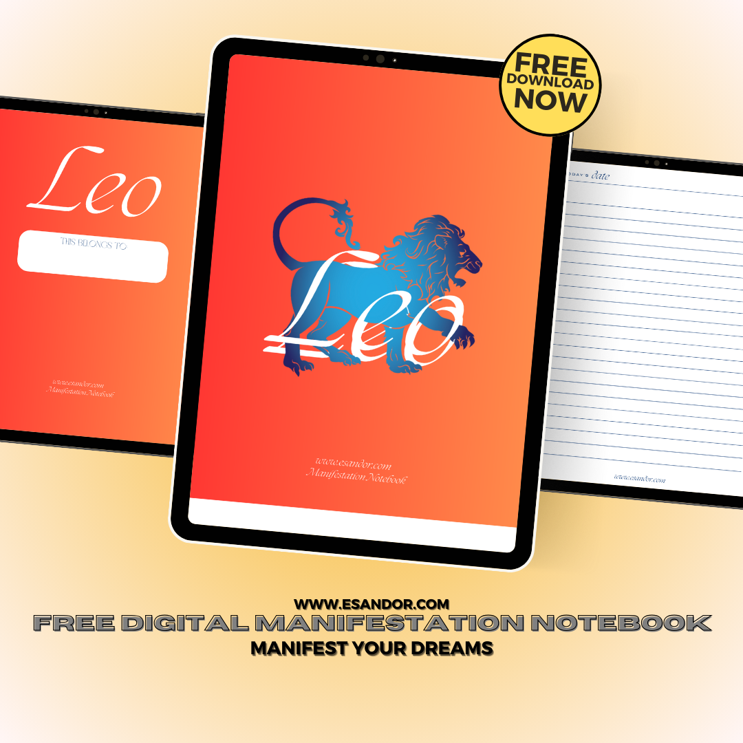 Leo Manifestation Notebook