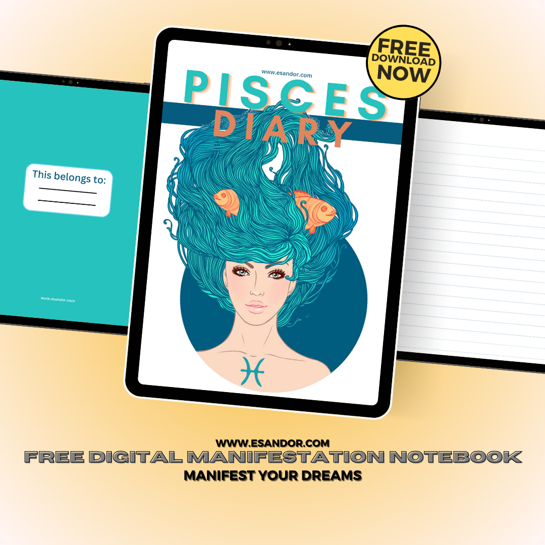 Pisces Manifestation Notebook