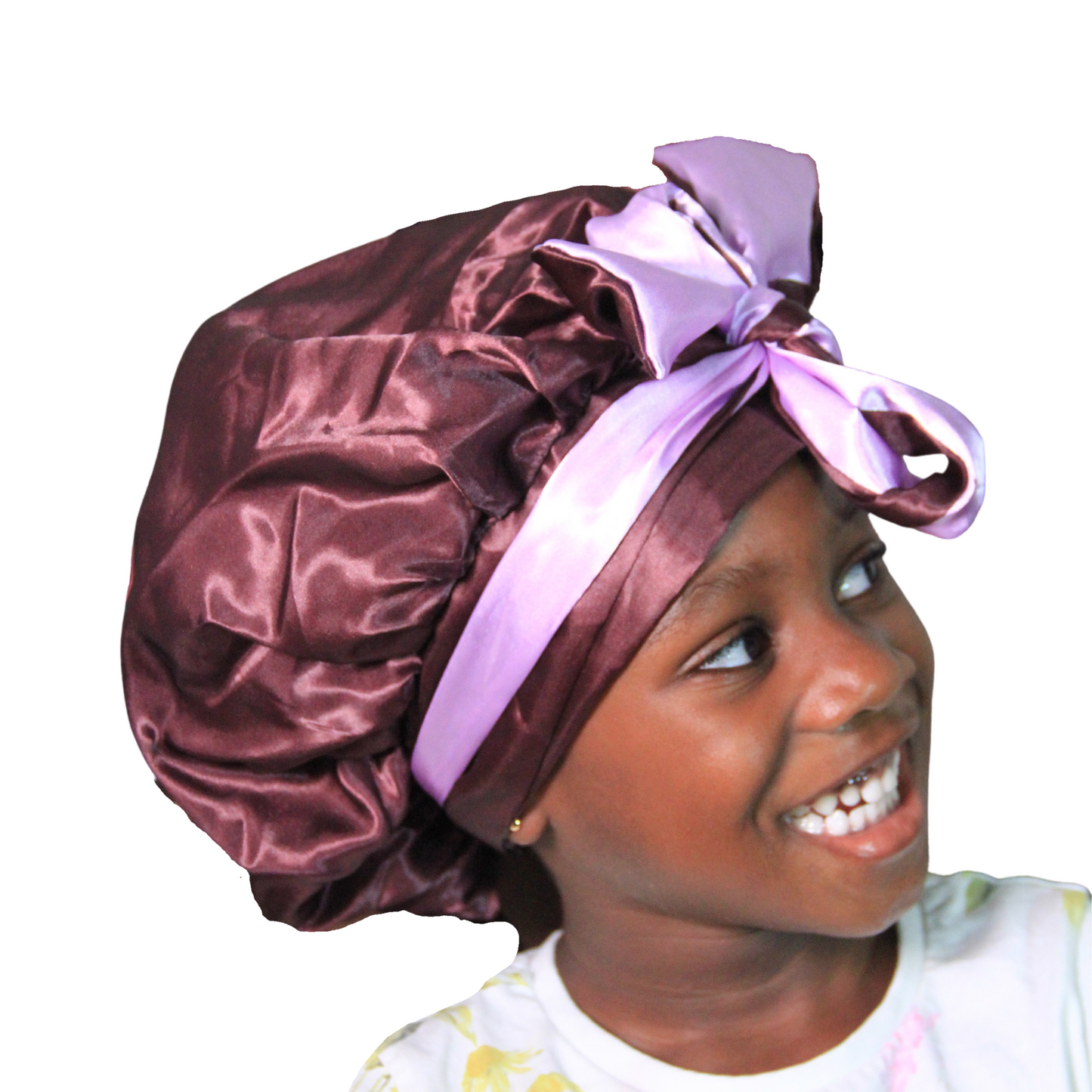 Baby Tie Up Reversible , Adjustable Bonnet