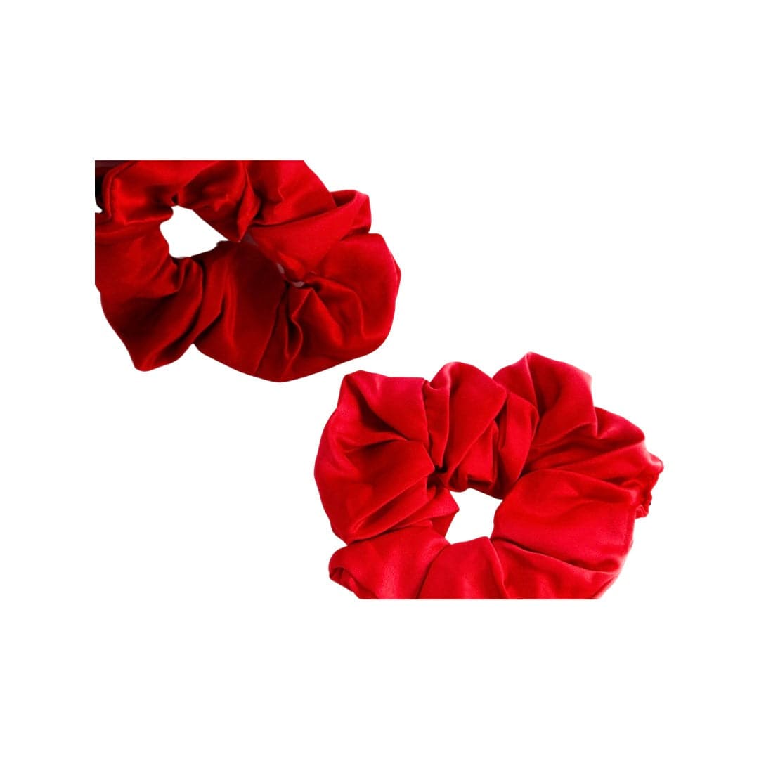 Bloom Satin Silk Scrunchie Set of 4