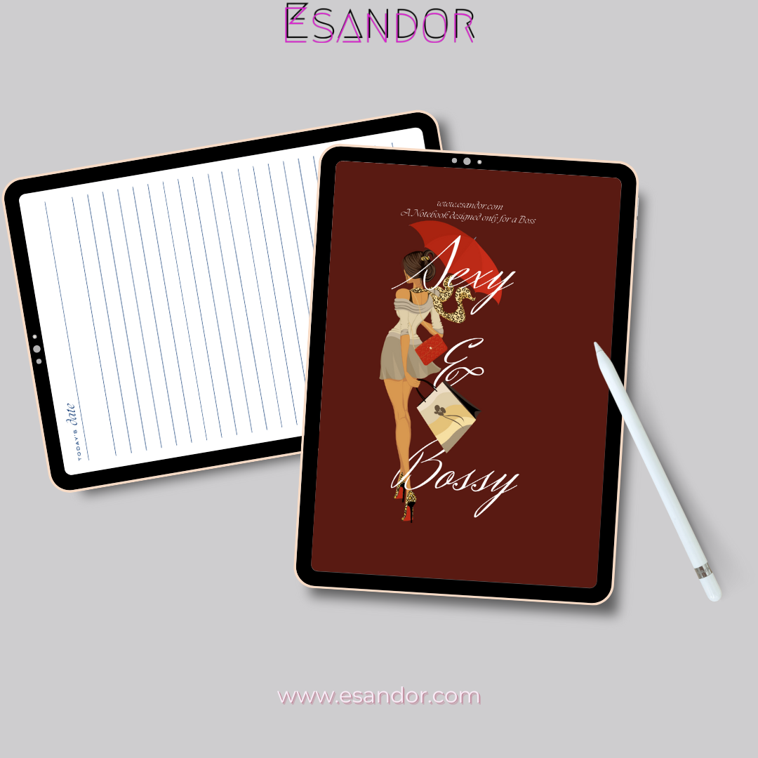 Sexy & Bossy Notebook: Boss Babe Boudoir