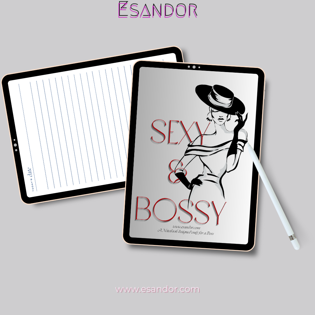 Sexy & Bossy Notebook: Boss Babe Boudoir