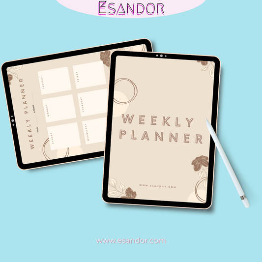 Whimsical Woman Weekly Planner