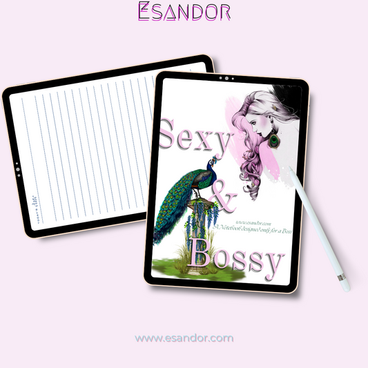 Sexy & Bossy Notebook: Boss Babe Boudoir