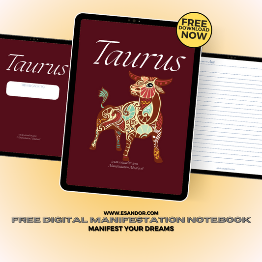 Taurus Manifestation Notebook