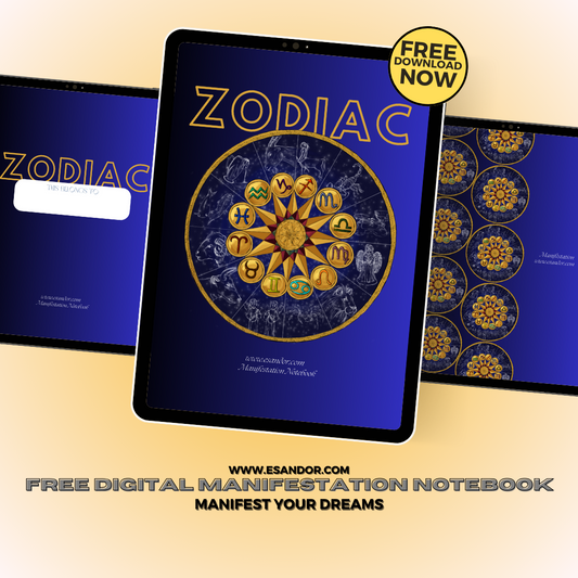 Zodiac Manifestation Notebook