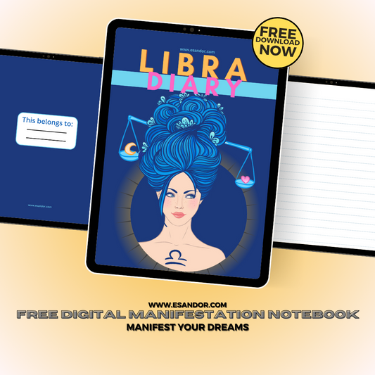 Libra Manifestation Notebook