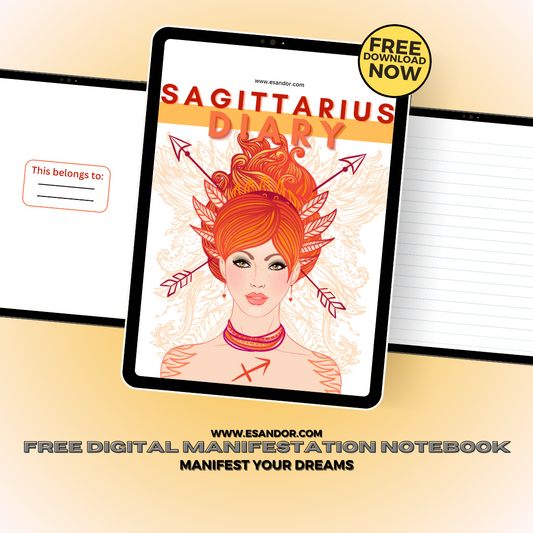 Sagittarius Manifestation Notebook