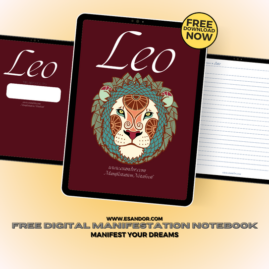 Leo Manifestation Notebook