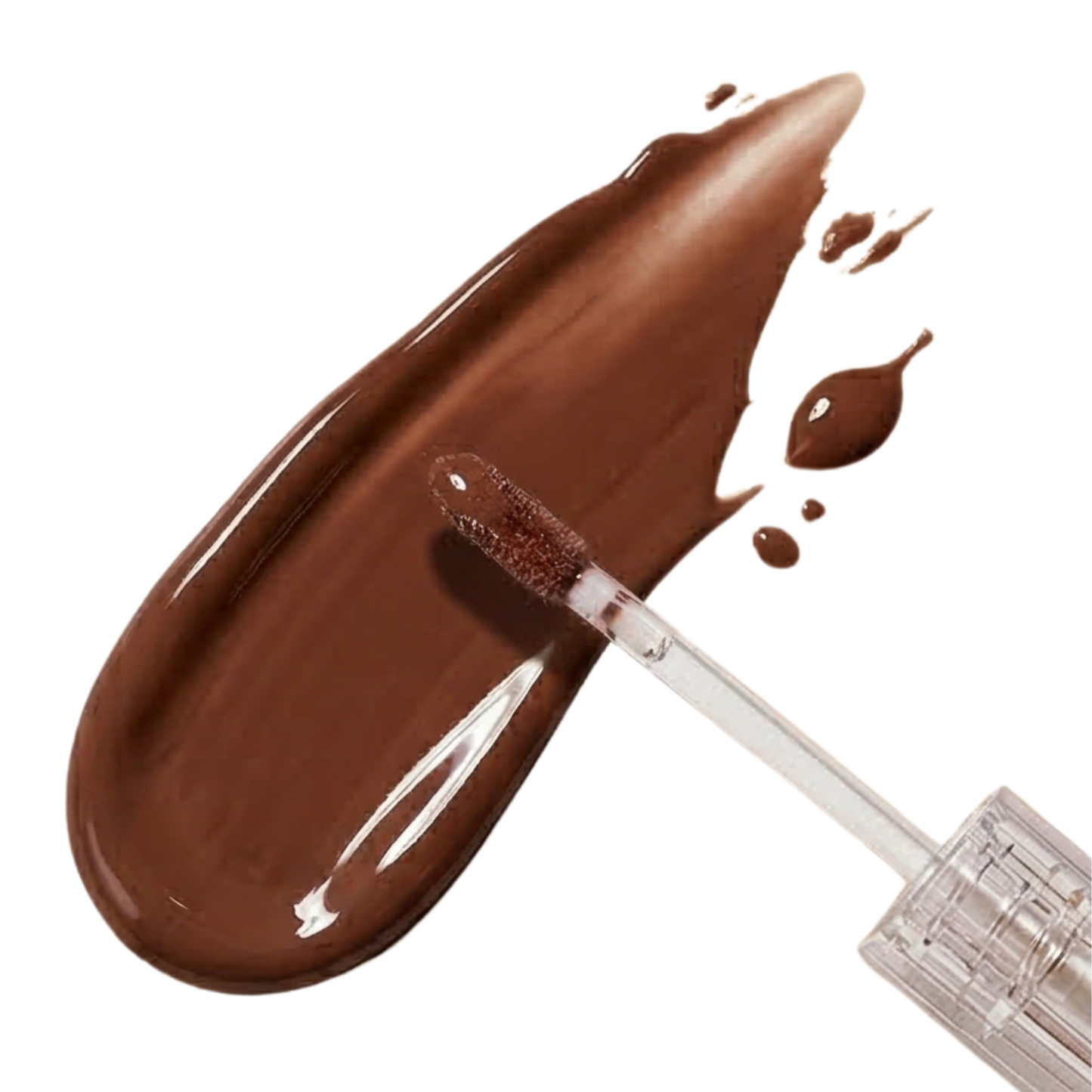 Coco-Craze (#20) Deep Brown Lip Gloss | Mocha Plumping Gloss