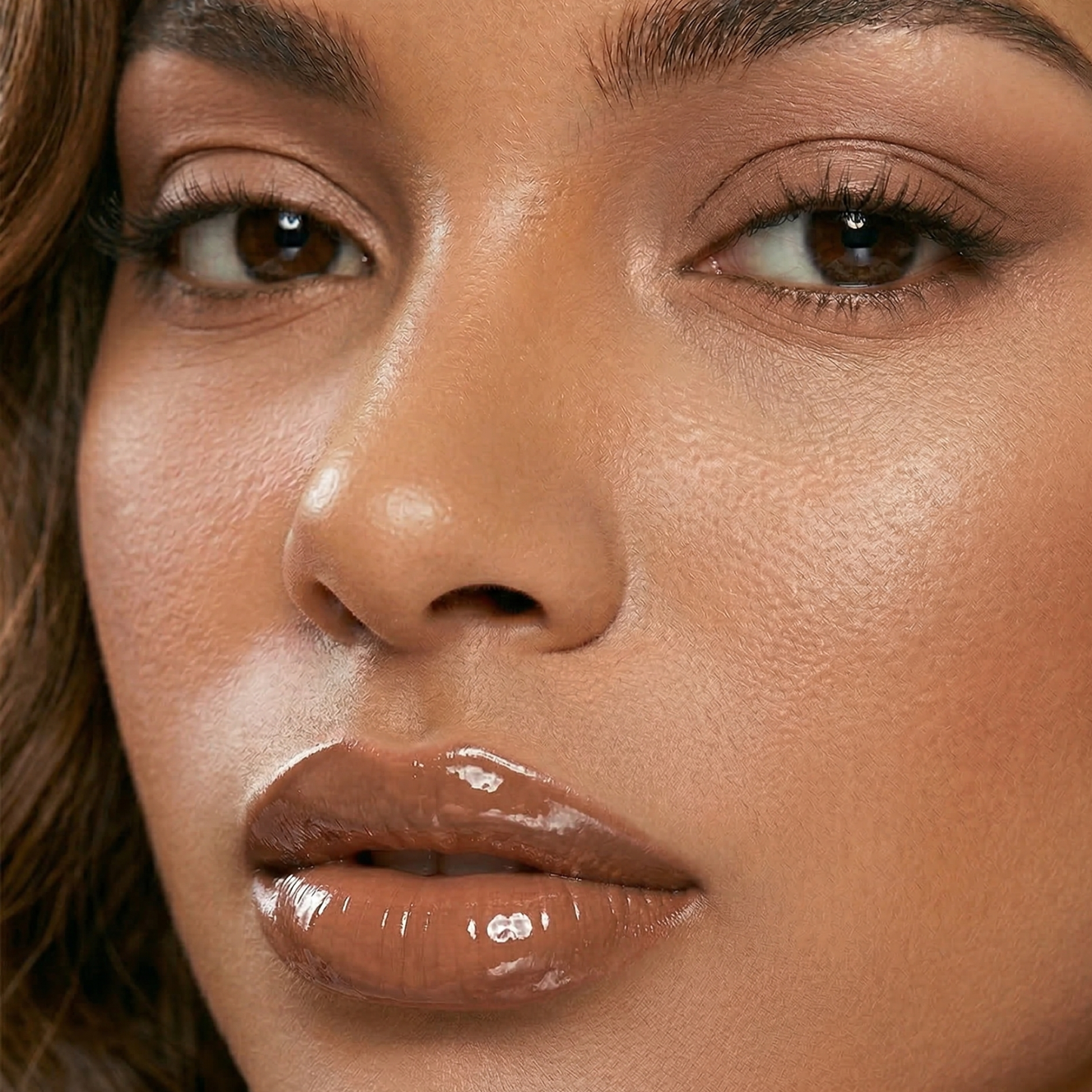 Caramello (#19) Warm Nude Lip Gloss | Hydrating & Plumping