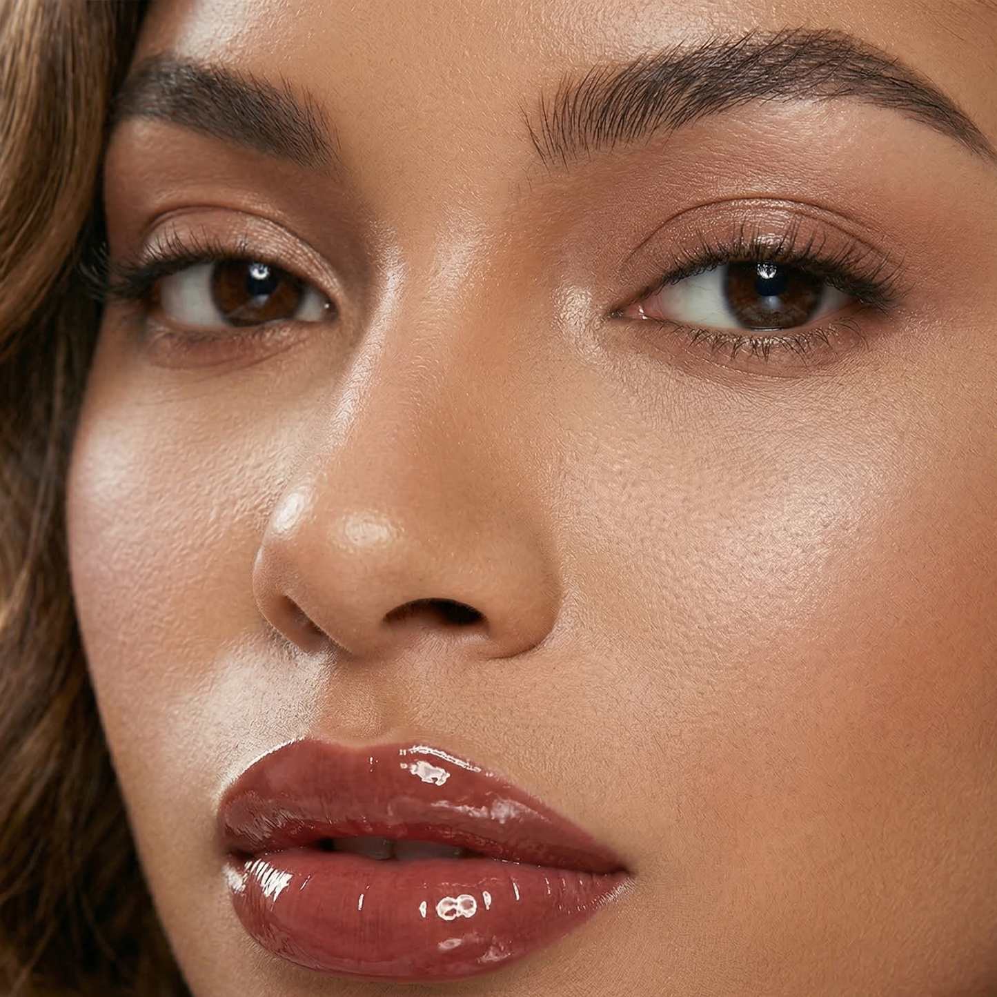 Magnify (#18) High-Definition Lip Gloss | Plumping & Mauve Nude